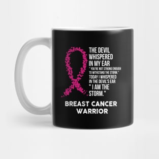 The Devil- Breast cancer Awareness Support Ribbon Mug